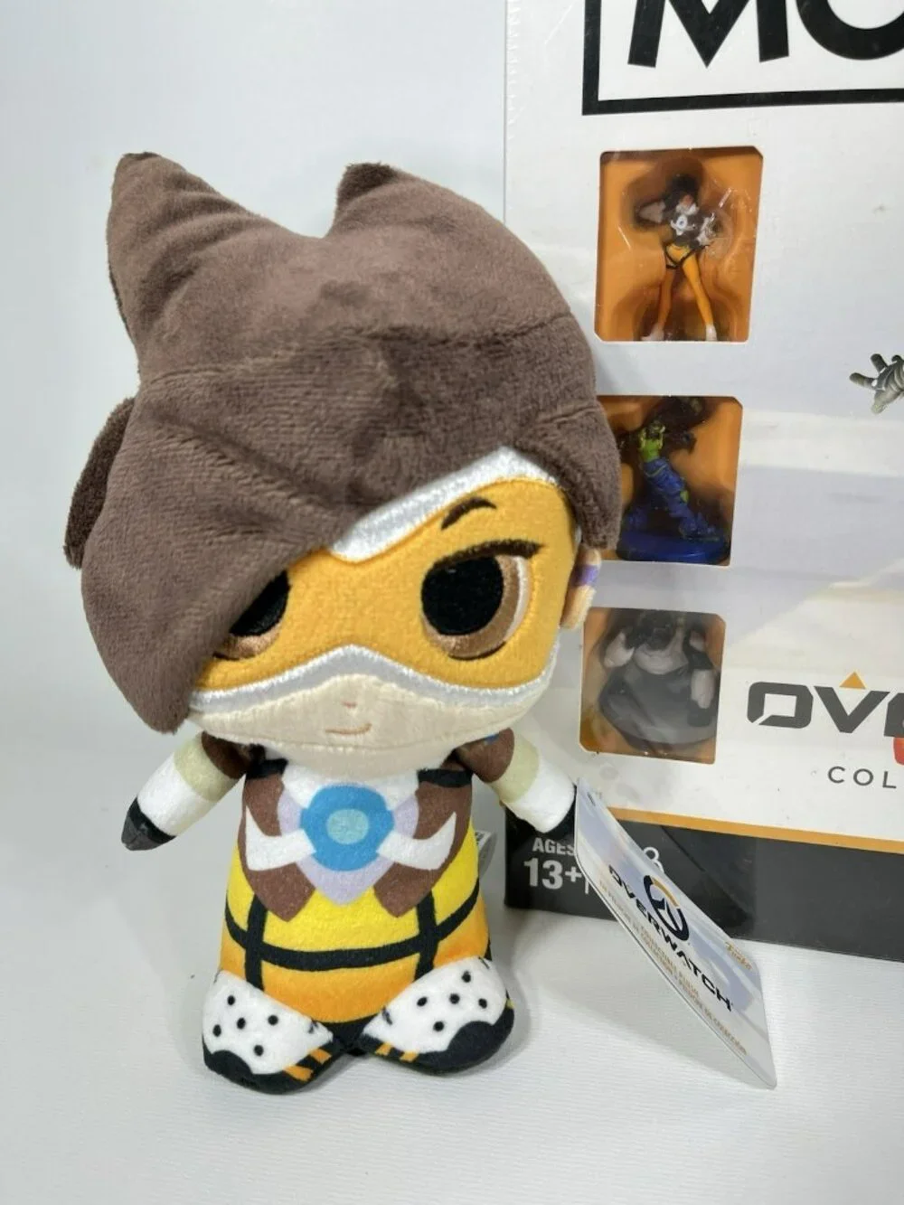Monopoly Gamer Overwatch Collectors Edition Board Game & Tracer Plush Bundle